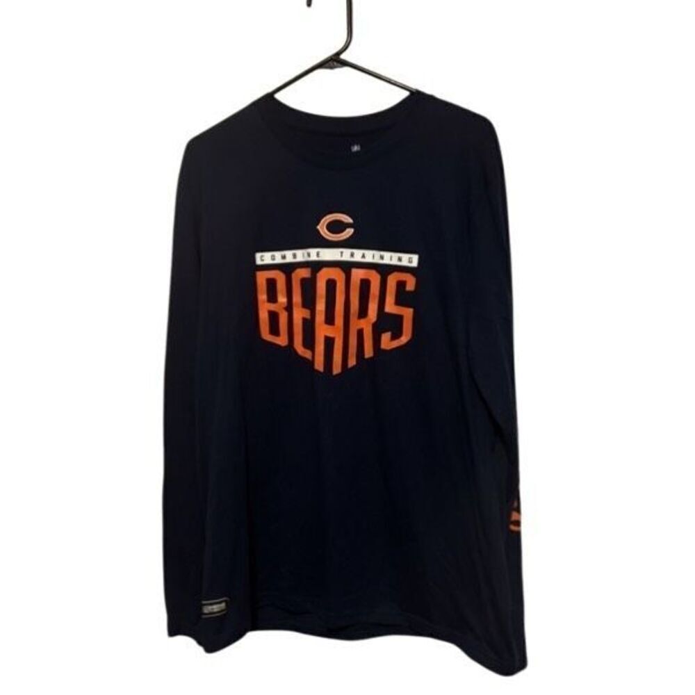 Chicago Bears Combine Training Size XL Long Sleeved T-Shirt
